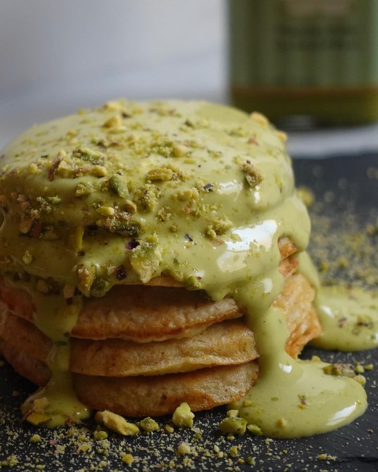 Pancake kunafa pistache